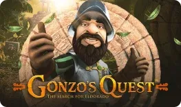 Gonzo's Quest (NetEnt) on Fortune Clock