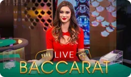 Live Baccarat (Evolution) on Fortune Clock