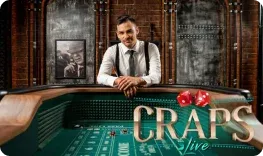 Live Craps (Evolution) on Fortune Clock