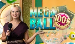 Mega Ball (Evolution) on Fortune Clock