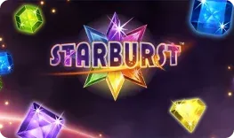 Starburst (NetEnt) on Fortune Clock